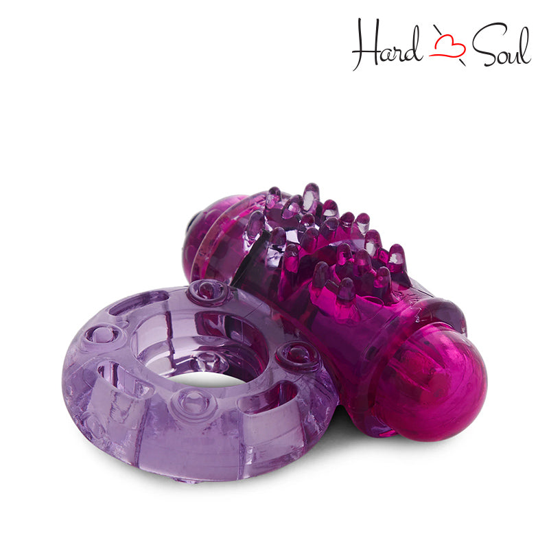 Side of Screaming O OWow Vibrating Ring Purple - HardnSoul