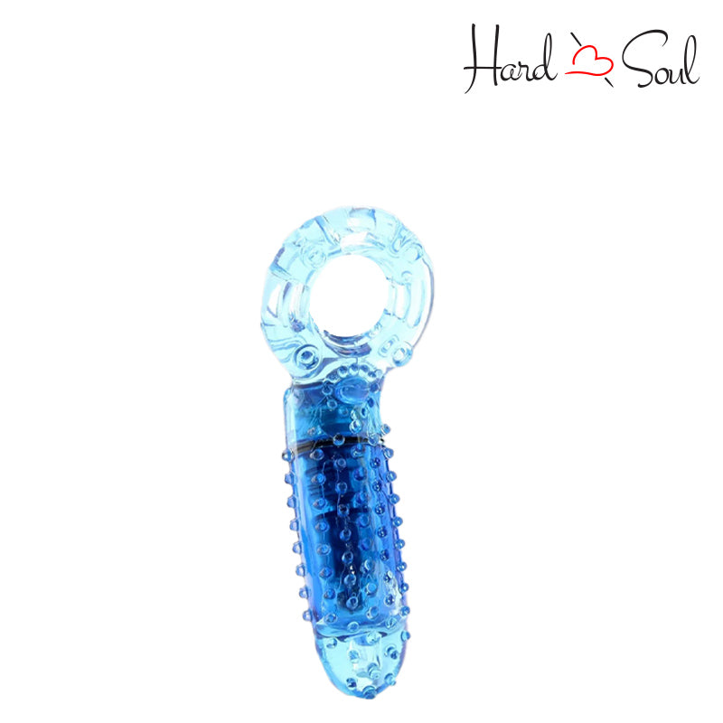 Top of Screaming O OYeah Vibrating Cock Ring Blue - HardnSoul