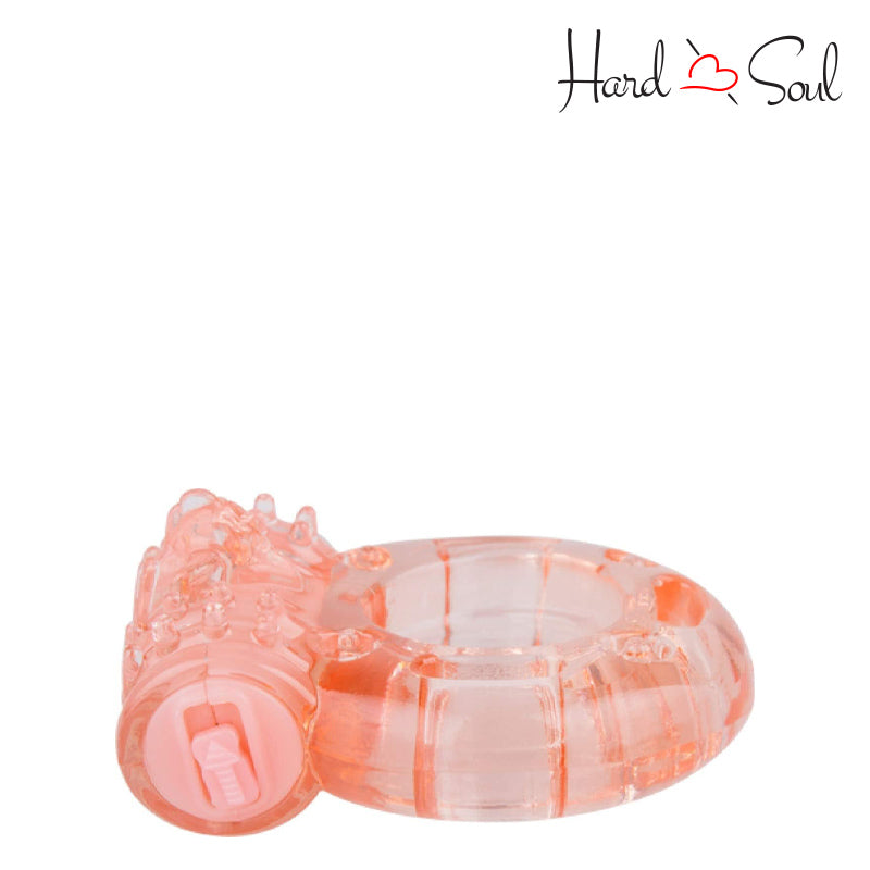 Top of Screaming O Plus Silicone Cock Ring with adjustment button - HardnSoul