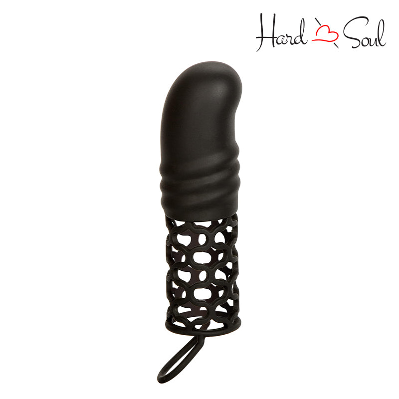 Silicone 2 Inch Penis Extension Black - HardnSoul