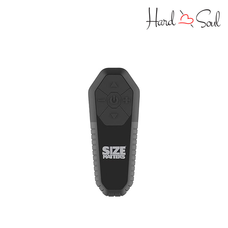 Size Matters 2 Inch Vibrating Penis Sheath W/Remote Black Size Matters 2 Inch Vibrating Penis Sheath W/Remote Black