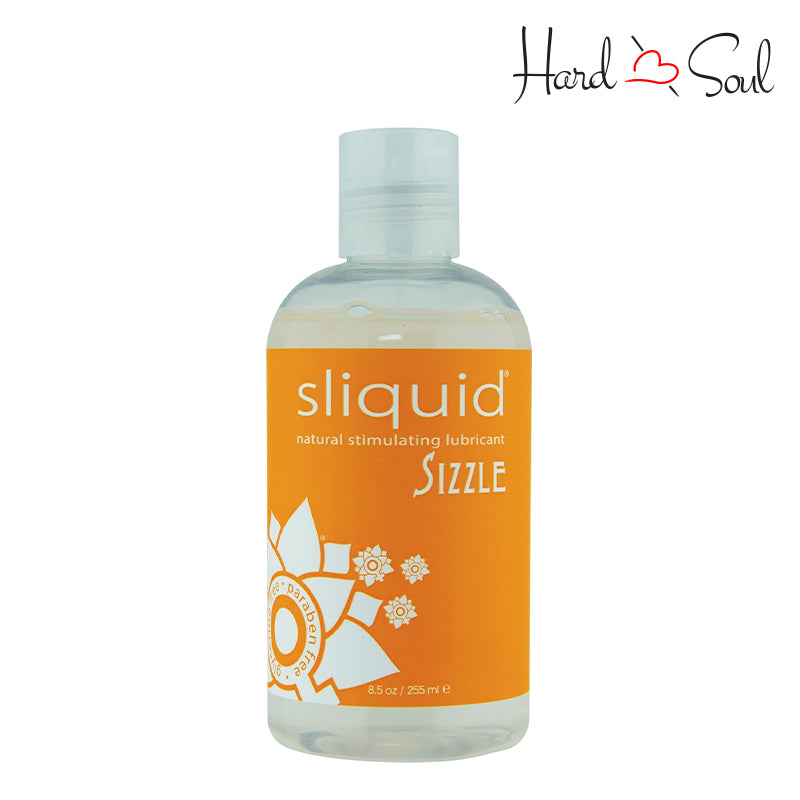 A Bottle of Sizzle Natural Stimulating Lube 8.5oz - HardnSoul