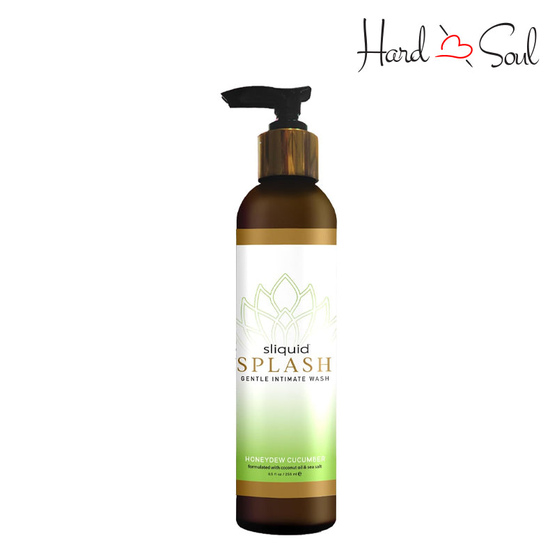 A Bottle of Sliquid Balance Splash Body Wash Honeydew Cucumber 8.5oz - HardnSoul