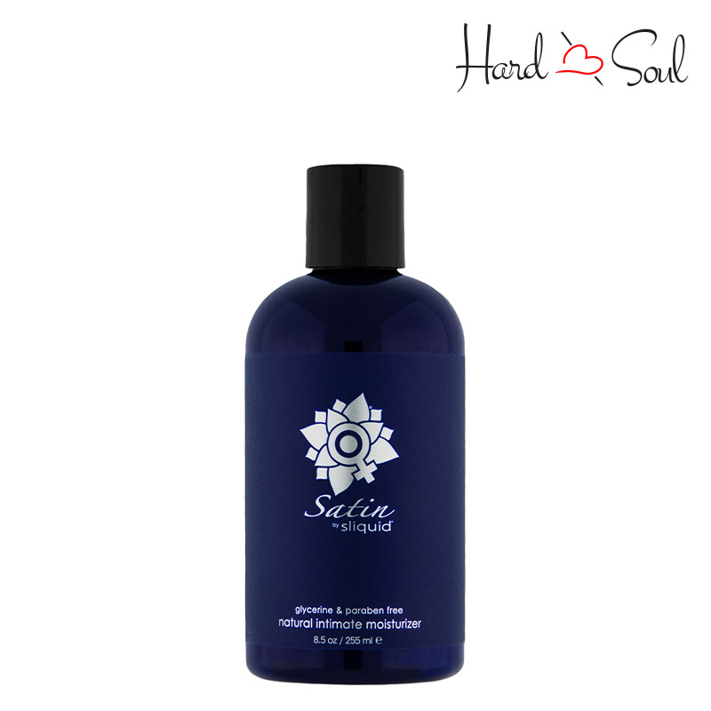 A Bottle of Sliquid Naturals Satin Intimate Glide Lubricant 8.5oz - HardnSoul