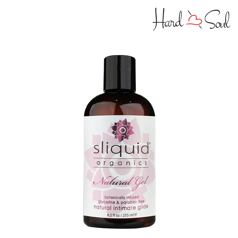 A Bottle of Sliquid Organics Natural Gel Intimate Glide 8.5oz - HardnSoul
