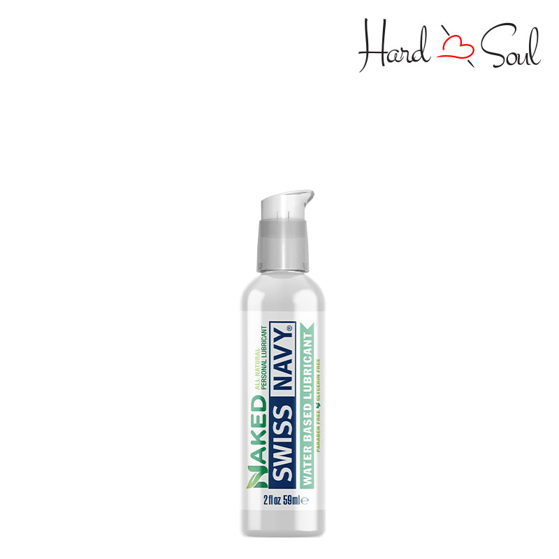 A Bottle of Swiss Navy Naked All Natural Lubricant 2oz - HardnSoul