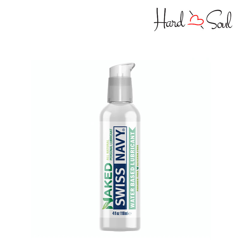 A Bottle of Swiss Navy Naked All Natural Lubricant 4oz - HardnSoul