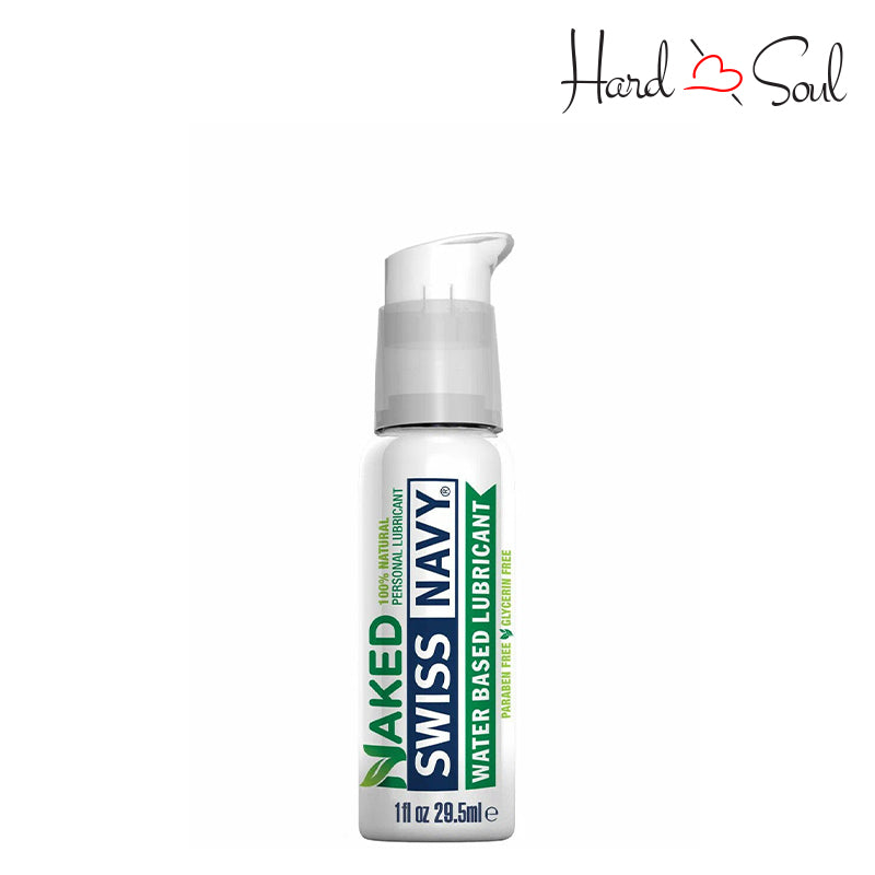 A Bottle of Swiss Navy Naked All Natural Lubricant 1oz - HardnSoul