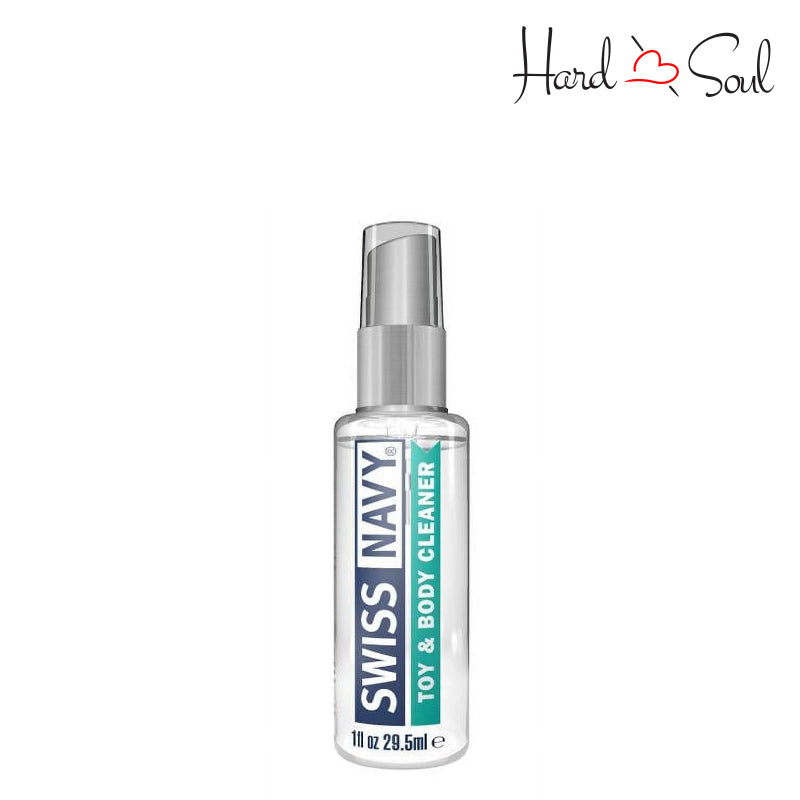 1oz bottle of Swiss Navy Toy & Body Cleaner - HardnSoul