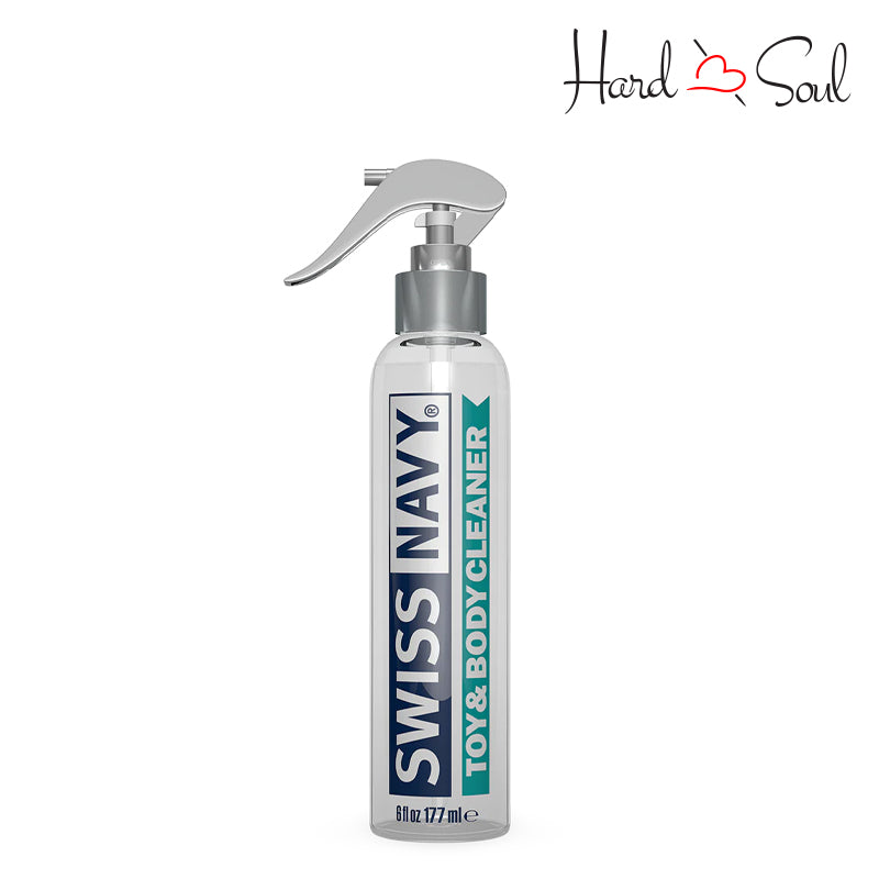 6oz bottle of Swiss Navy Toy & Body Cleaner - HardnSoul