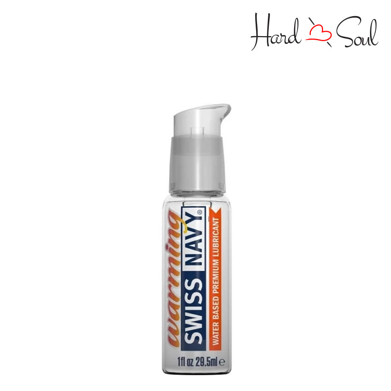 A Bottle of Swiss Navy Warming Lubricant 1oz - HardnSoul