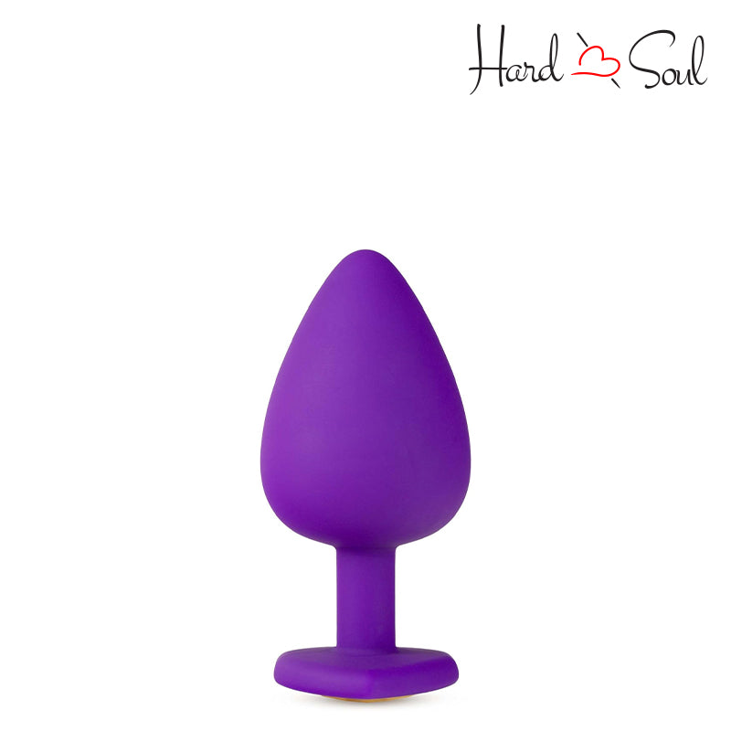 Temptasia Bling Purple Butt Plug Small - HardnSoul