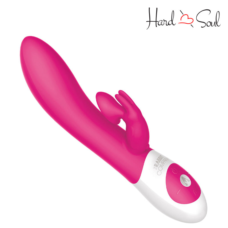 Side of The Kissing Rabbit Clitoral Suction Hot Pink - HardnSoul